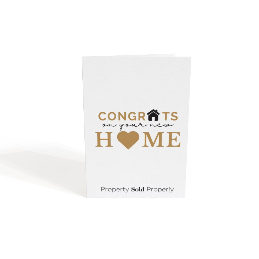 TAUK Congrats on your new Home Cards/White